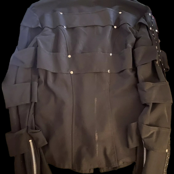 Lip Service State of Constriction Men's Mesh Jacket Small - Picture 2 of 6